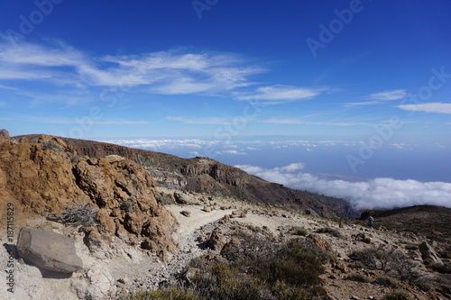 el teide montana guajara teneryfa ocean  © karolina