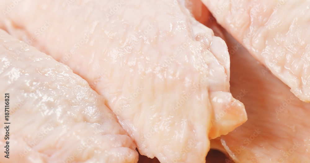 Fresh raw chicken wings Fresh raw chicken wings