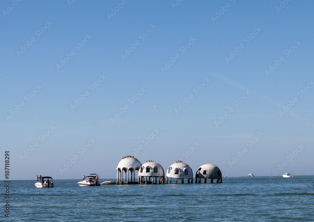 Marco Island Dome House in the Gulf Stock Photo | Adobe Stock