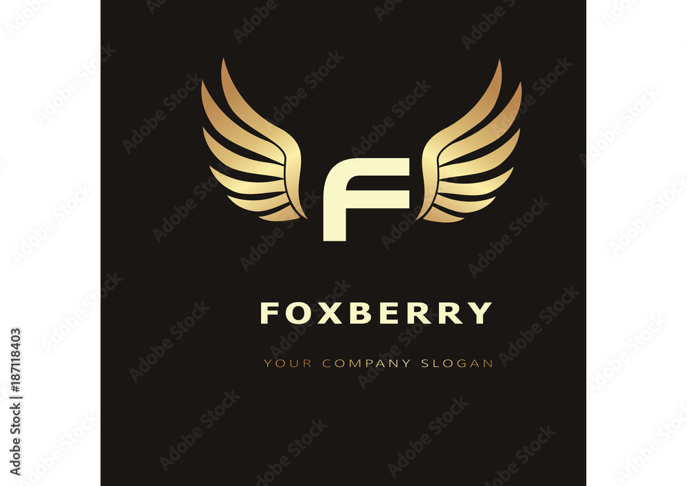 letter F logo Template for your company