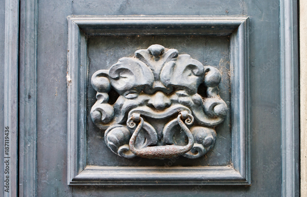 monster head door knocker