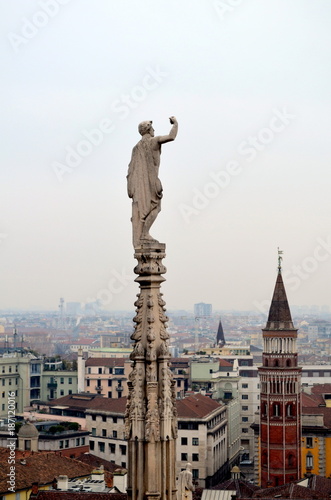 Blick vom Dom auf Mailand © christiane65