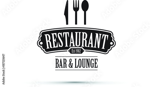 Black restaurant design