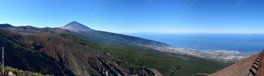 panorámica del Teide panorámica del Teide