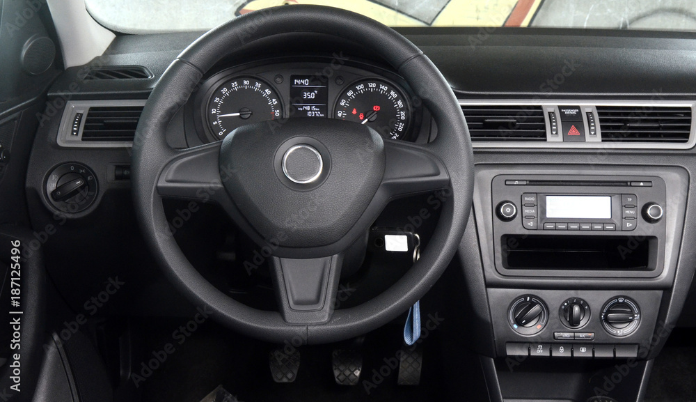 Modern Car cockpit