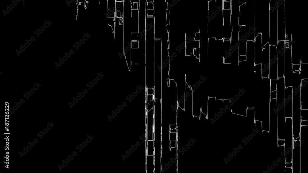 White Distorted Motion Broken Lines Broadcast Abstract Background White Distorted Motion Broken Lines Broadcast Abstract Background