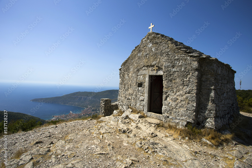 Chapel above Komiza, Vis island - Croatia