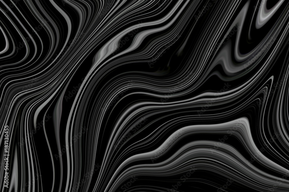 Black marble. Background with a pattern of white and gray divorces.