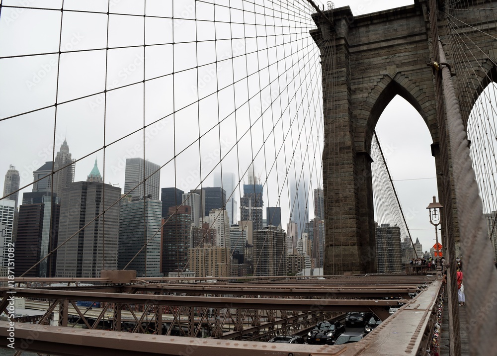 Obraz premium Most Brookliński