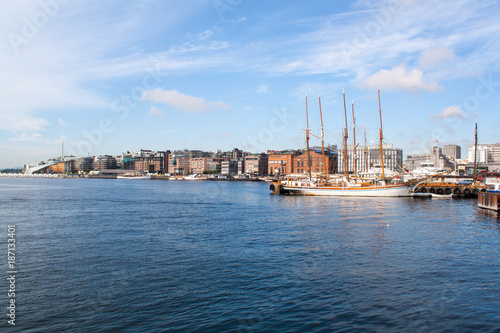 Panorama - Bucht/ Hafen von Oslo