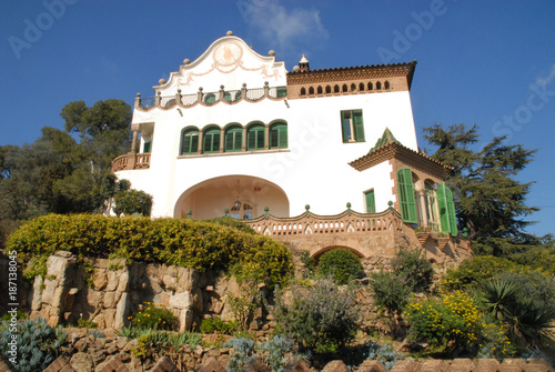 La Casa Trias building in Barcelona, Spain