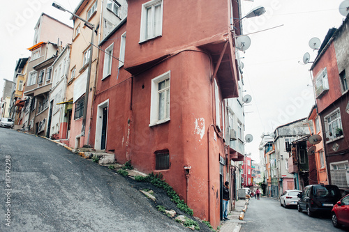 Fototapeta Naklejka Na Ścianę i Meble -  Unusual streets and buildings