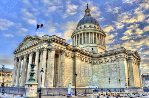 The Pantheon in Paris, a secular mausoleum containing the remains of distinguished French citizens.