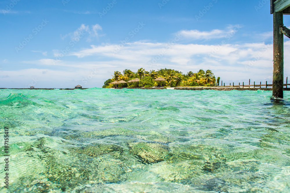 Fototapeta premium Traumhafte Insel