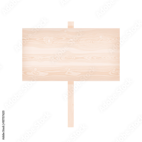 Wooden textured rectangular signboard