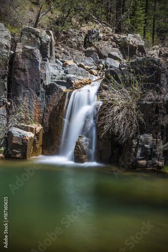 Gordon Creek Falls on the Mongollon Rim in Arizona