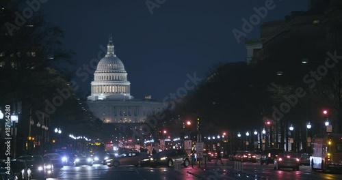 The US Capitol Buliding Pennsylvania Avenue Real Time 23.98 20171223 40 second version