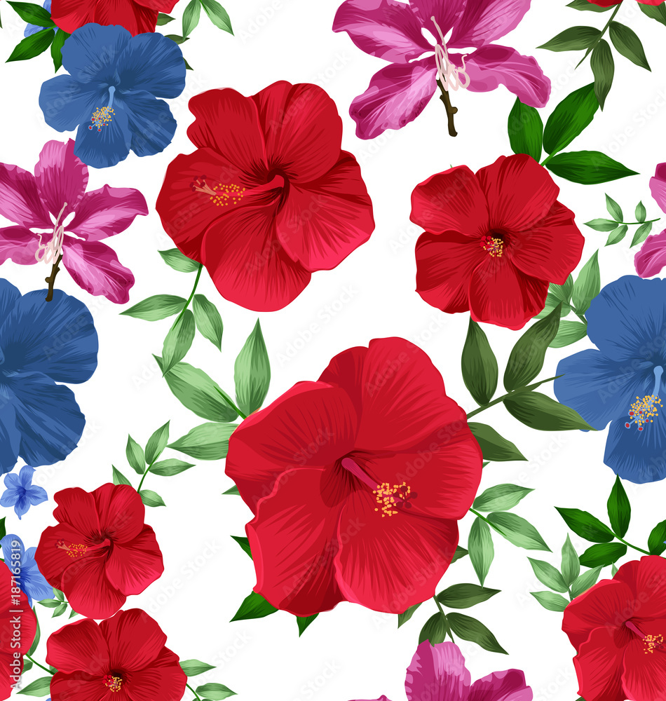 floral seamless pattern2 floral seamless pattern2