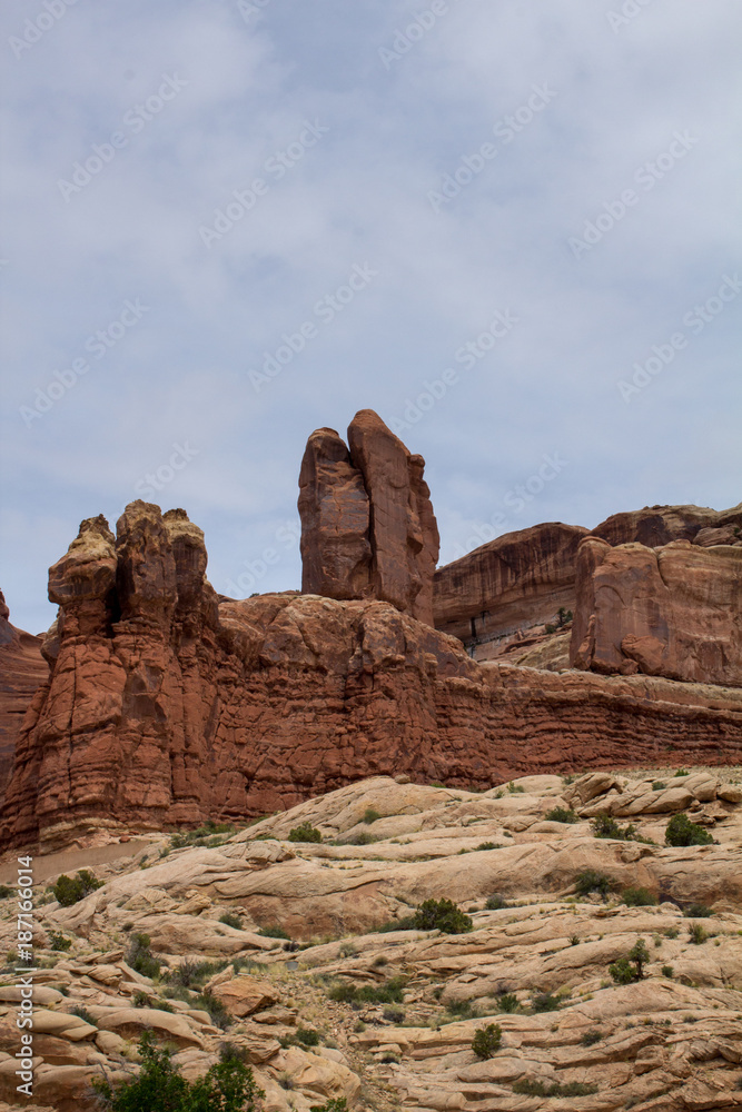 Rock formation in Utah