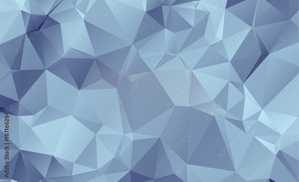 Blue Light Polygonal Low polygon Triangle Pattern Background Blue Light Polygonal Low polygon Triangle Pattern Background
