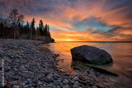 Lake Winnipeg Sunrise photo