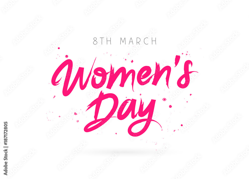 Women's Day. March 8.