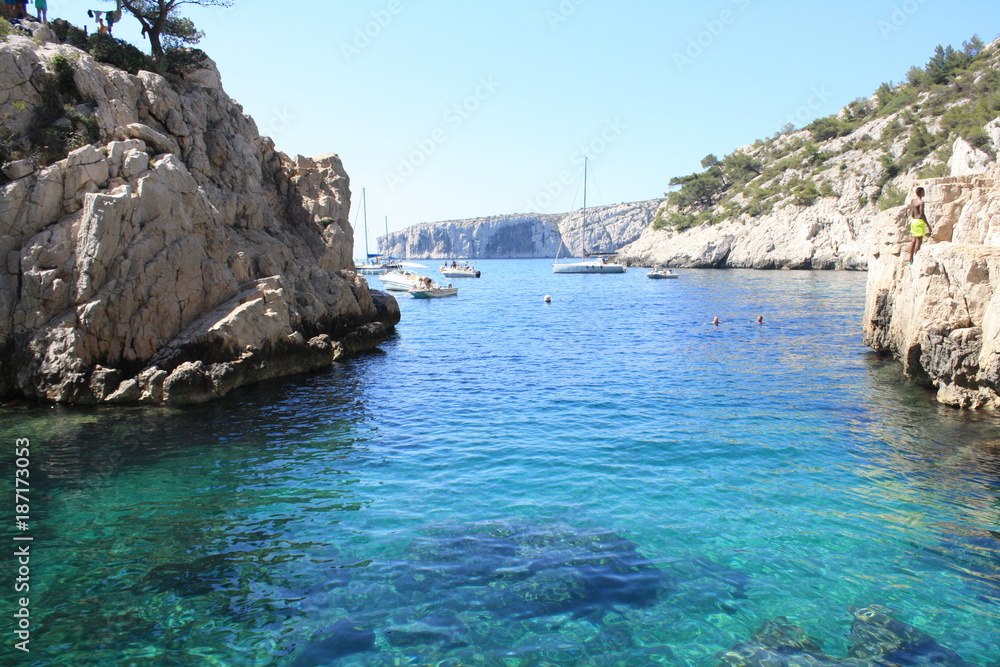 マルセイユ　Les Calanques