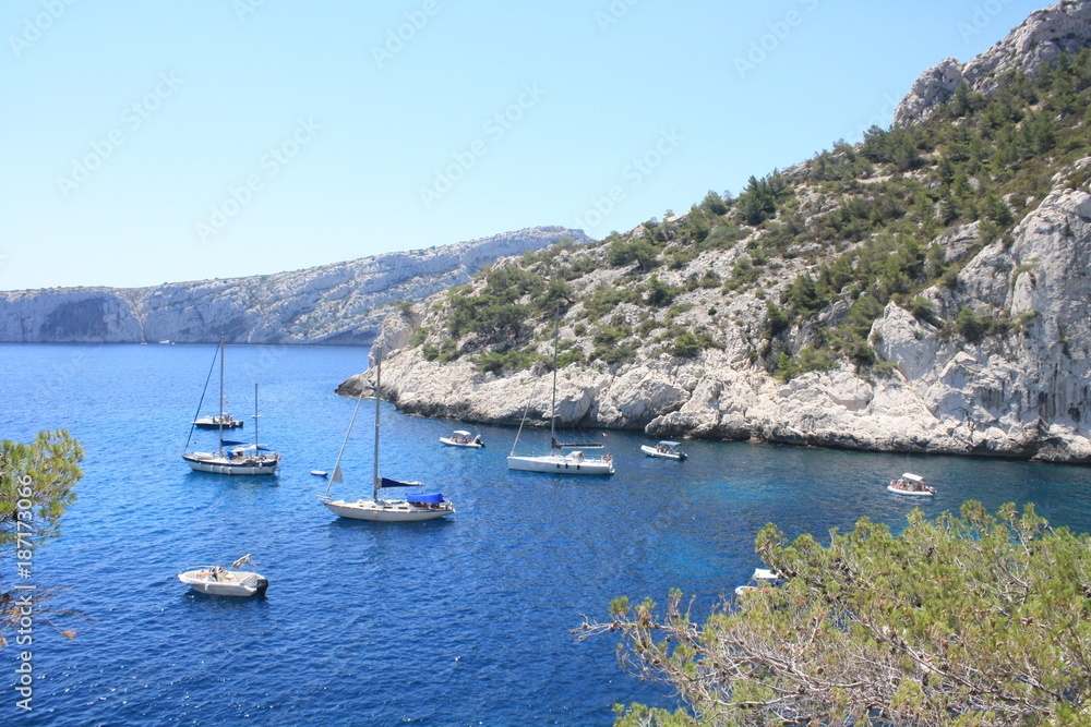 Obraz premium マルセイユ Les Calanques（カランク）