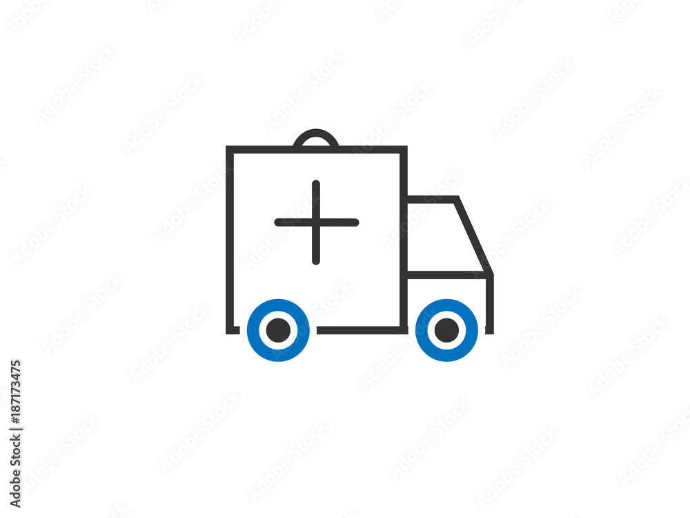 Ambulance Car Icon