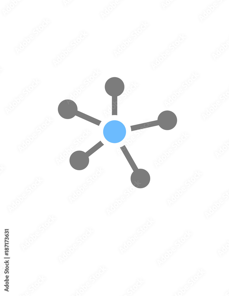 Communication network icon Communication network icon