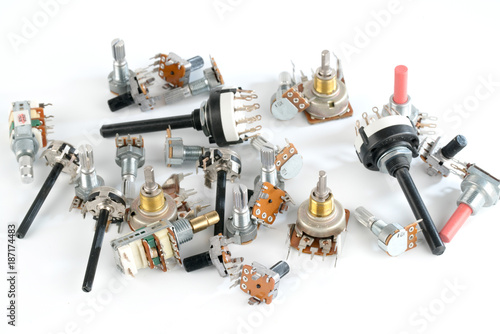 different radio electronic components