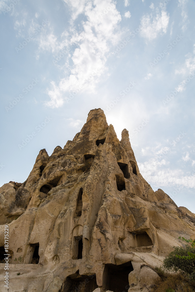 Ancient houses in rocks