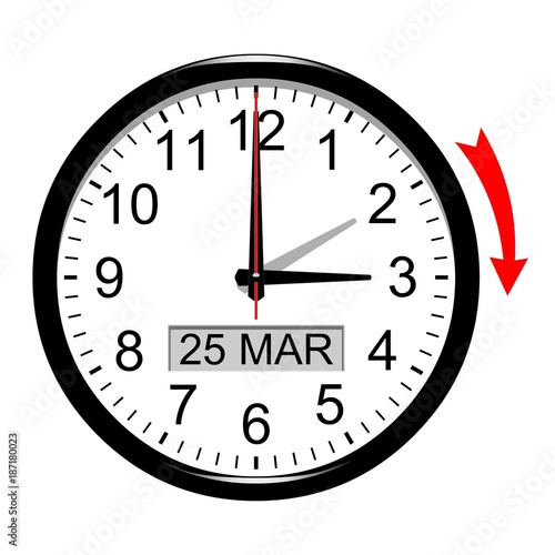 25 mars, heure d’été