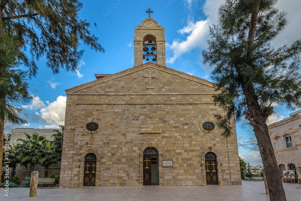 The Greek Orthodox Church in Madaba Jordan
