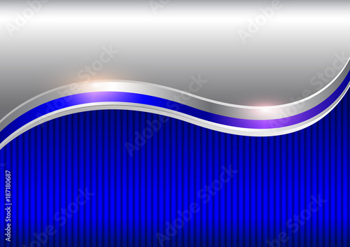 Background silver blue, elegant business vector abstract background.