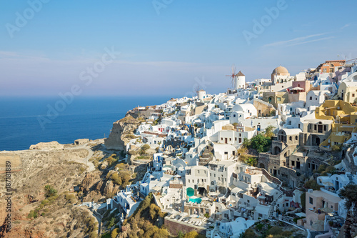 Architecture on Santorini Island