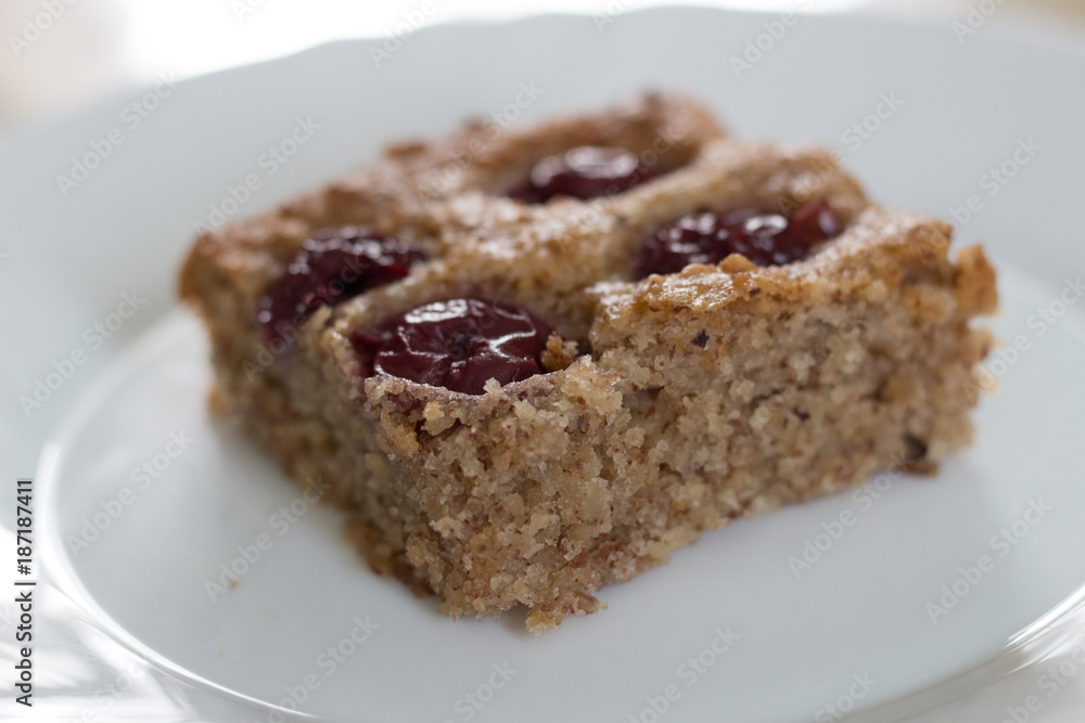 Verschiedene Desserts mit Obst Verschiedene Desserts mit Obst