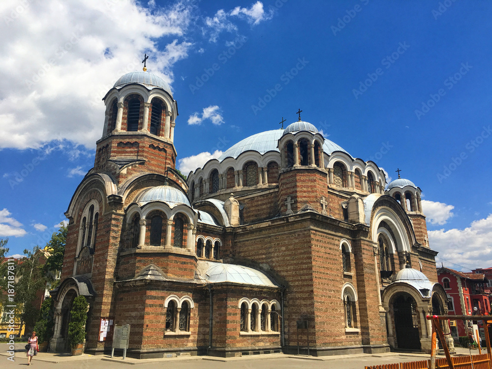 Fototapeta premium Saint Sedmochislenitsi Church