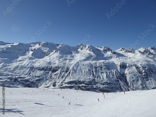 Skipiste Skiing slope