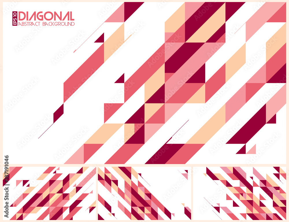 Modern diagonal abstract background Modern diagonal abstract background