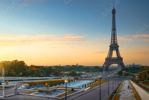Dawn in Paris
