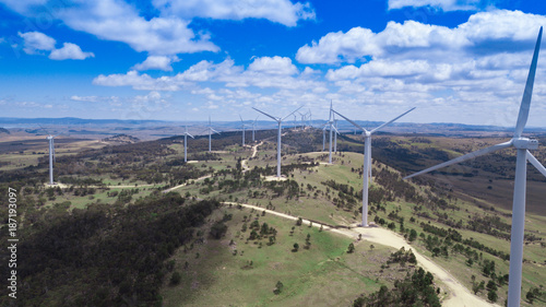 Wind turbine farm © Southern Creative