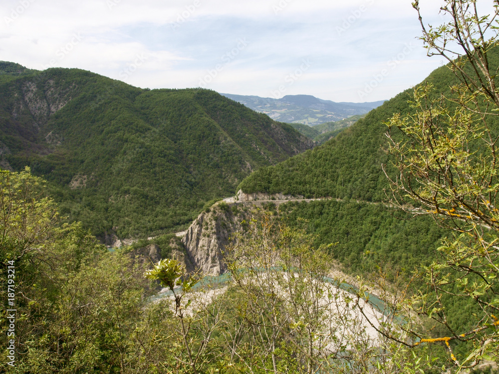 River Trebbia and trebbia Walley Stock Photo Adobe Stock