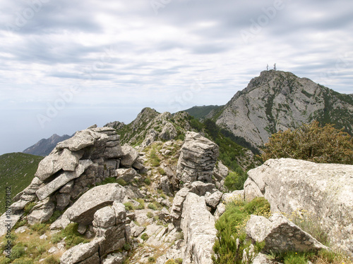 Monte Capanne. The highest peak