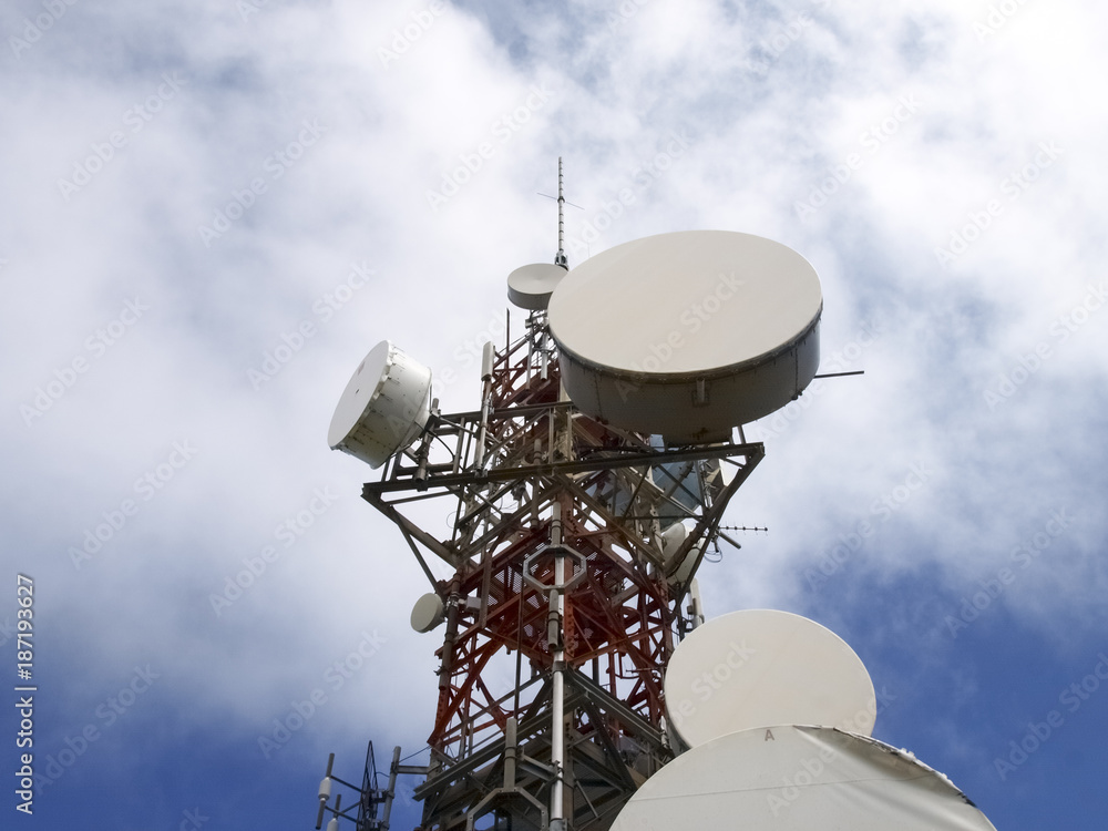 Data transmission tower Data transmission tower