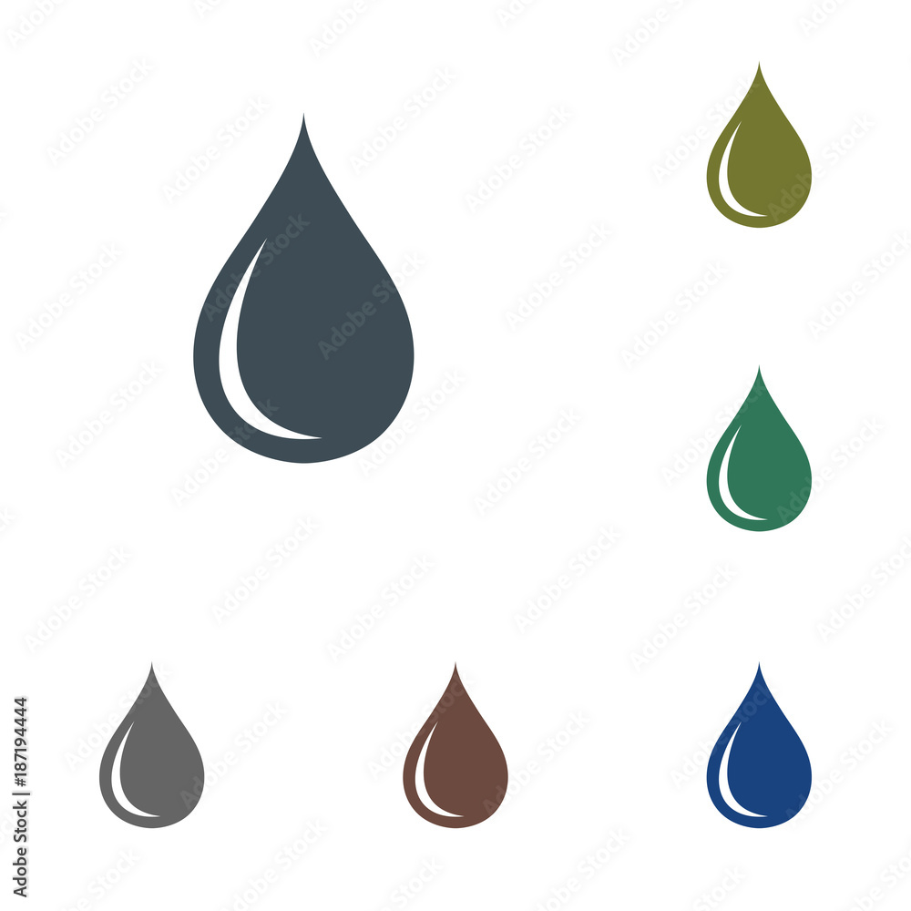 Water drop icon Water drop icon