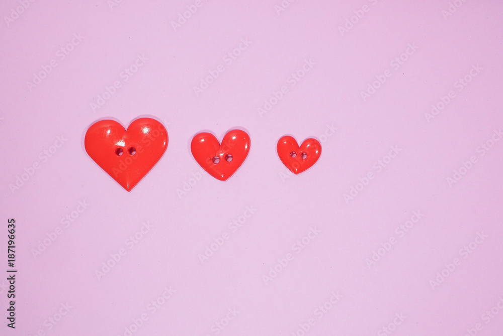 Heart background for valentine day love concept.