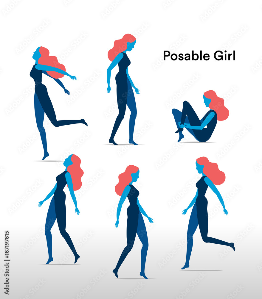 Metti in posa la ragazza come preferisci Metti in posa la ragazza come preferisci