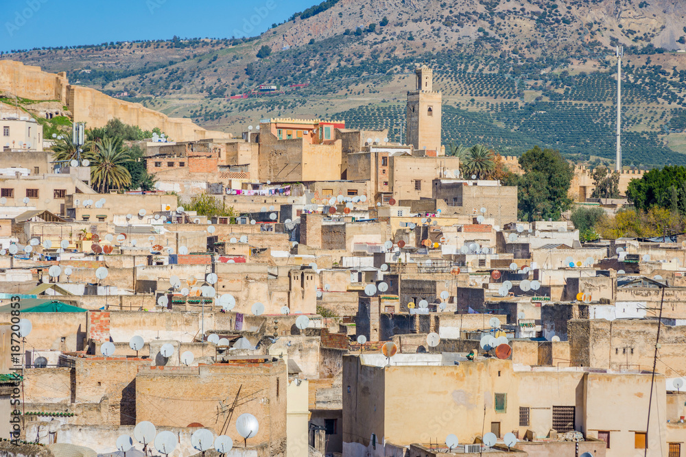 View over Fez, Morocco