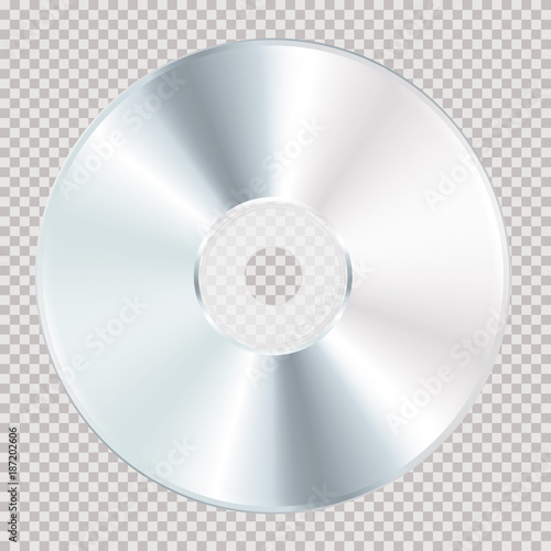 white blank CD trans